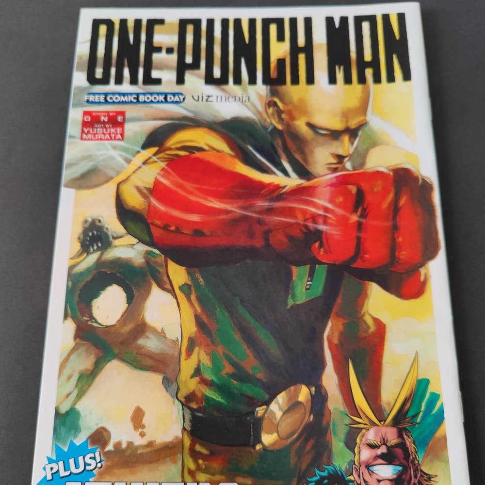 One-Punch Man My Hero Academia #1 Free Comic Book Day FCBD 2016 Viz M